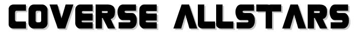 Coverse Allstars font